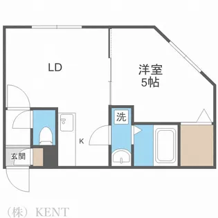 エンバシー発寒南【2階】の間取り
