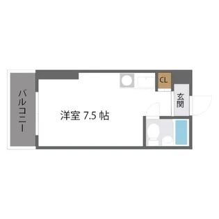 メゾン第五新大阪【10階】の間取り