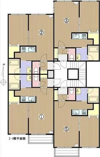 S-MODE発寒【3階】の間取り