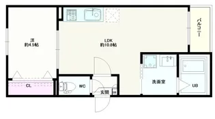 Jack takayokosukaI【2階】の間取り