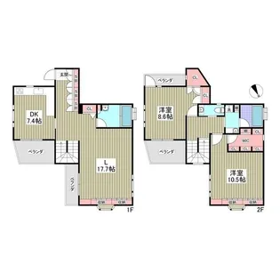 Truth House【4階】の間取り