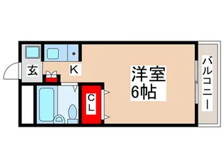 堀江新井ビル【3階】の間取り