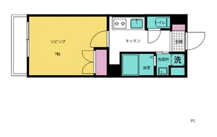 ピュアステージ八幡【4階】の間取り