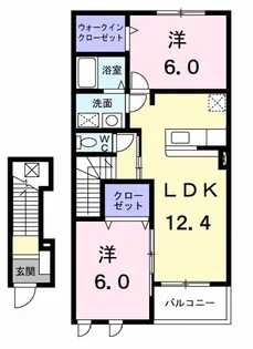 フェニックス壱番館【2階】の間取り