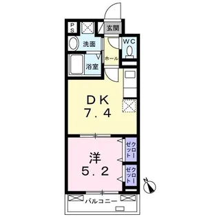 エクセルアヴェニュー【3階】の間取り