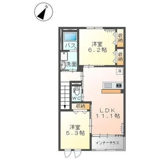 アーバンコート・ソフィア【2階】の間取り