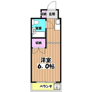 ハイム寺町【5階】の間取り