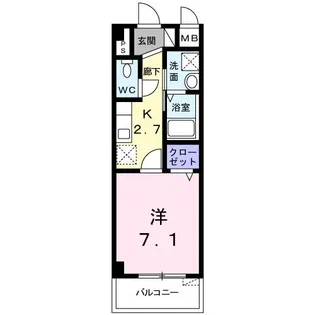 アーバンライフ 銘苅【2階】の間取り