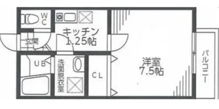 ヘキサグラム南大沢【3階】の間取り