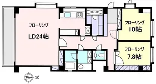 ベイベリー 自由が丘【2階】の間取り