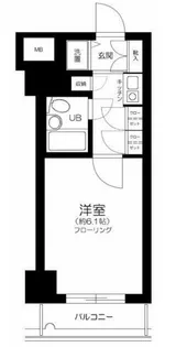 ナイスアーバンスピリッツ横濱吉野町【6階】の間取り