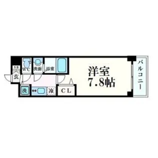プレサンス丸の内雅殿【11階】の間取り