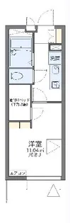 レオパレスグランティス IV【3階】の間取り