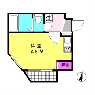 ベレールたまプラーザ【4階】の間取り