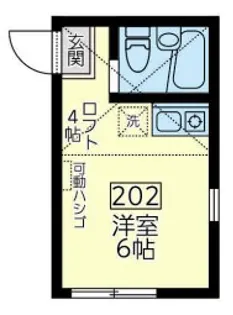 ユナイト子安台ミルフィーユの杜【1階】の間取り