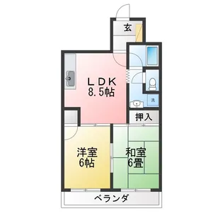 ツカサビル【4階】の間取り
