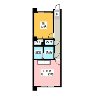エクセレンス彩【2階】の間取り