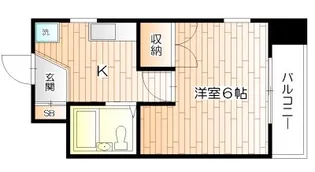 ネオステージあさか【3階】の間取り
