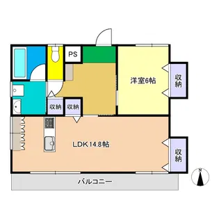 メゾン東邦X【3階】の間取り