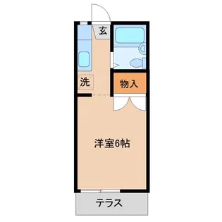 スカイエンジュA棟【1階】の間取り