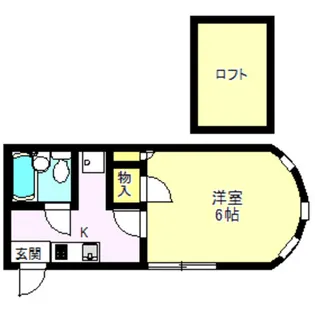 YHドーム【2階】の間取り