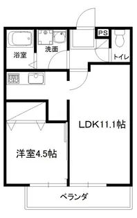 Grand Foret(グランフォーレ)【1階】の間取り