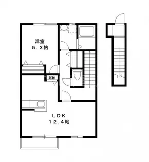 MIMOSA【2階】の間取り