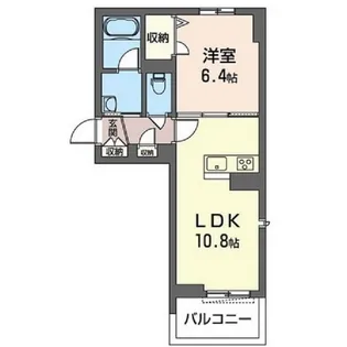 メゾン ド ソレイユ【2階】の間取り