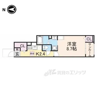 サクラーレ【1階】の間取り