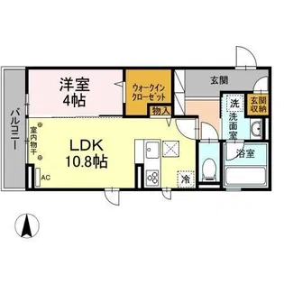 ルアナ【3階】の間取り