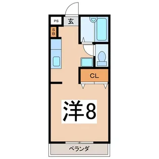 アワーズ【1階】の間取り