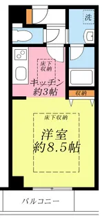 ラ・ポニージュ【6階】の間取り