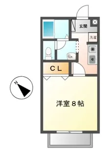 みいと寮【1階】の間取り
