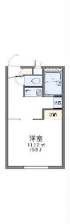 レオパレスグリーンヒル【2階】の間取り