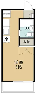 セレーヌ若狭【1階】の間取り