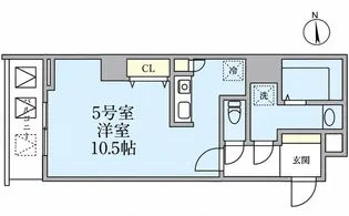 フェリーチェ豊玉北【2階】の間取り