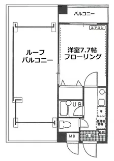リポザーレ仲町台【4階】の間取り