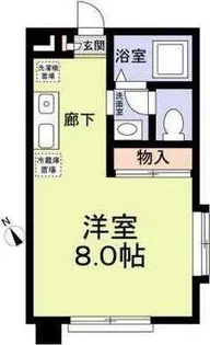 エステートピアM【1階】の間取り