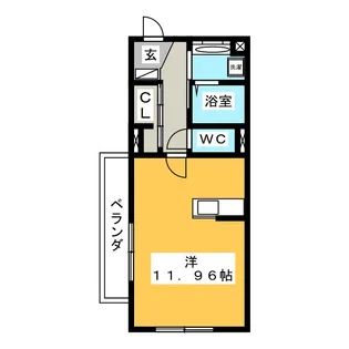 サザンコート茅ヶ崎【2階】の間取り