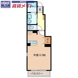 ファールラート I【1階】の間取り