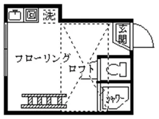 フェリスアテナ【2階】の間取り