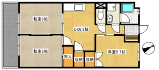 橋本マンション【3階】の間取り