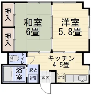 セジュールミキ【3階】の間取り
