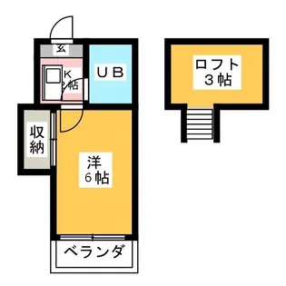 忠節第3レジデンス【1階】の間取り