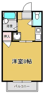 ピュアフィールドB棟【1階】の間取り