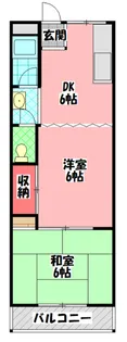 マンション寿【1階】の間取り