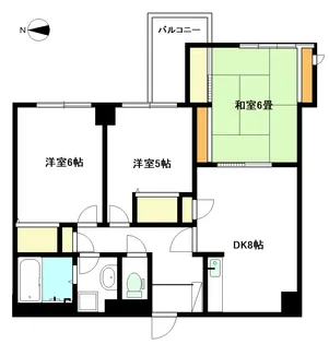 ロイヤル・リージェント【8階】の間取り