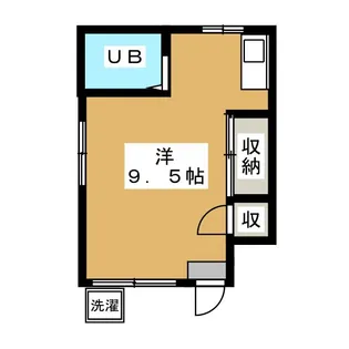 アロフト寛西【2階】の間取り