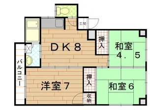 村田ビル【4階】の間取り