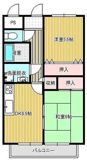 サンセール新居【2階】の間取り